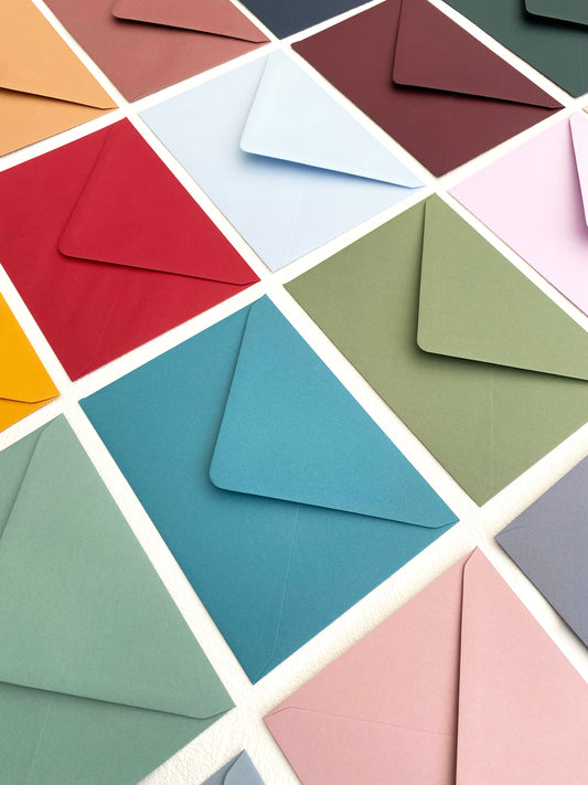 Luxury Colour Envelopes - Wedding Invitation Upgrade