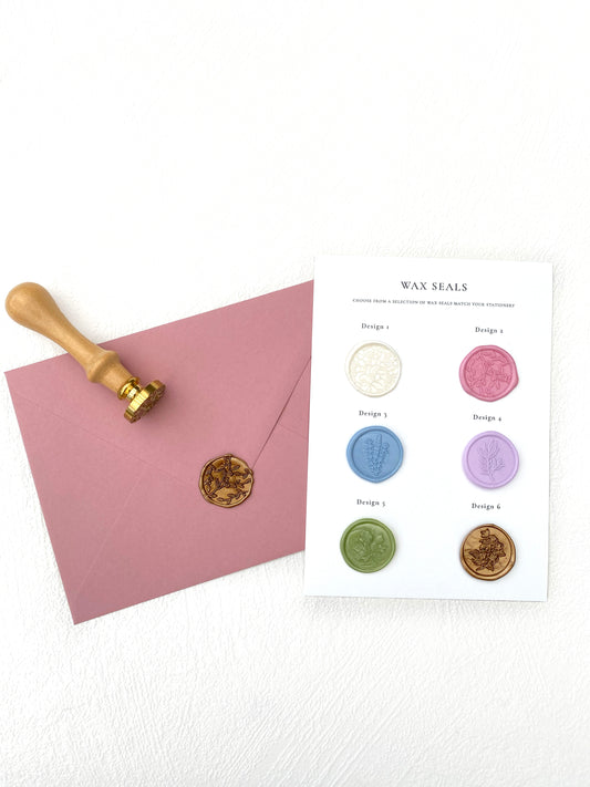 Wax Seals - Wedding Invitation Add-on